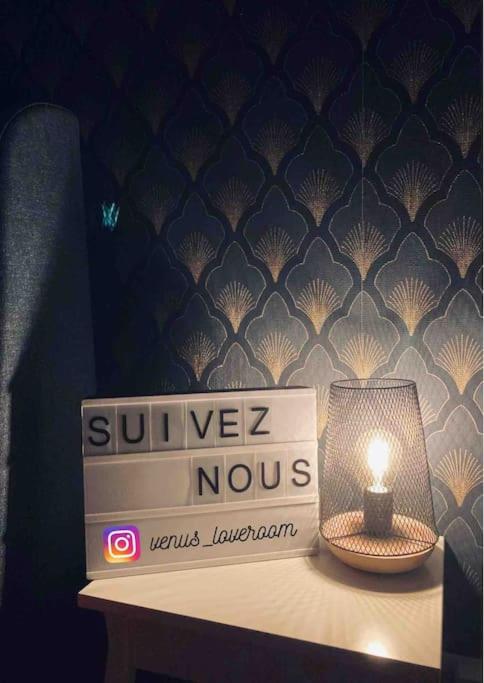 Nuit Magique Love room avec Jacuzzi Privé Nantes - Apartment mit 1 Schlafzimmer - 8