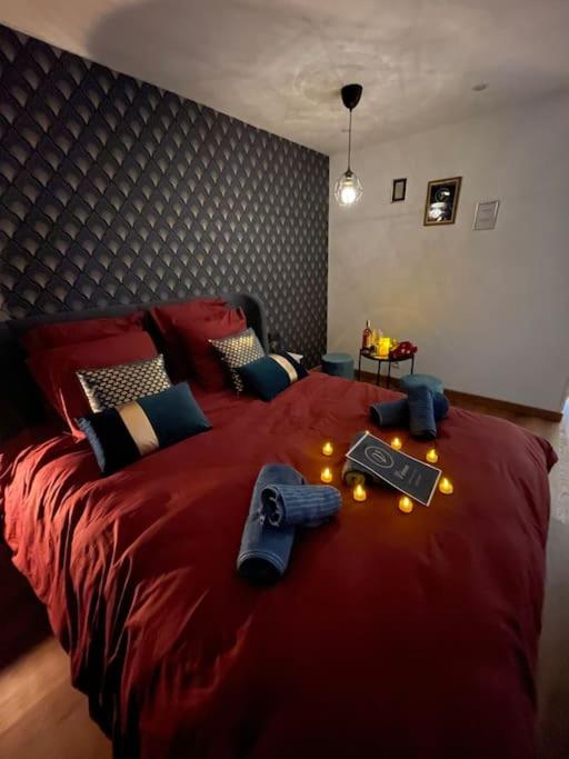 Nuit Magique Love room avec Jacuzzi Privé Nantes - Apartment mit 1 Schlafzimmer - 21