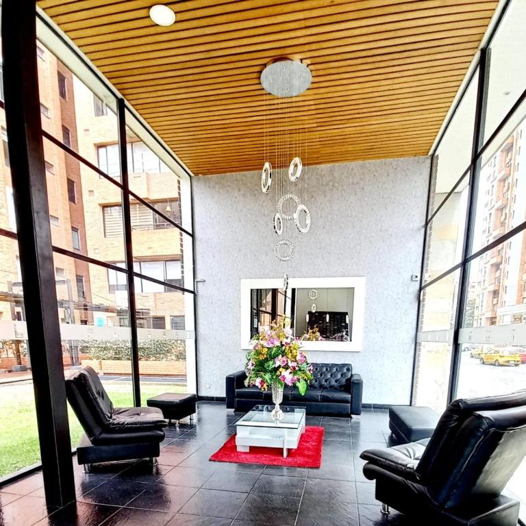 Apartamento Park Way Bogotá Embajada - Apartment with Balcony - 7