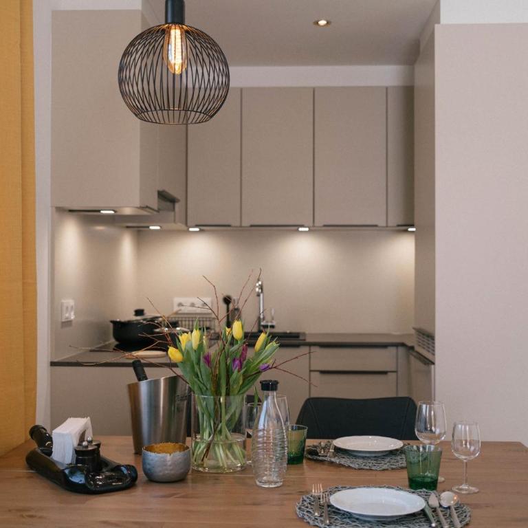 Forellenhof Appartements & Grossmutters Bungalow - Apartment mit Terrasse - 21