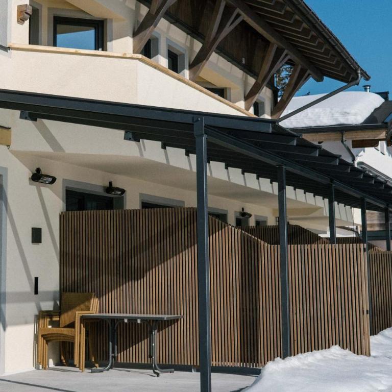 Forellenhof Appartements & Grossmutters Bungalow - Apartment mit Terrasse - 25