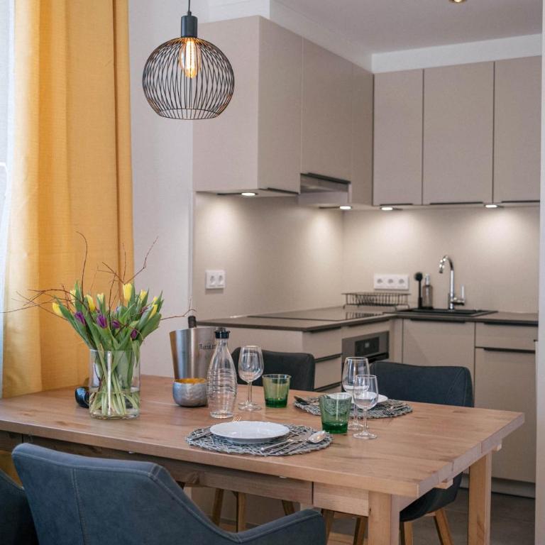 Forellenhof Appartements & Grossmutters Bungalow - Apartment mit Terrasse - 34