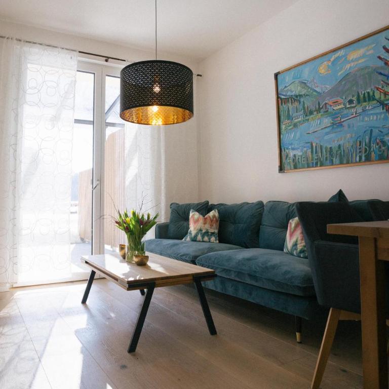 Forellenhof Appartements & Grossmutters Bungalow - Apartment mit Terrasse - 38
