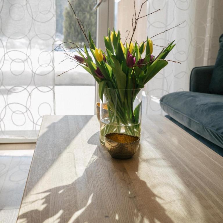 Forellenhof Appartements & Grossmutters Bungalow - Apartment mit Terrasse - 45