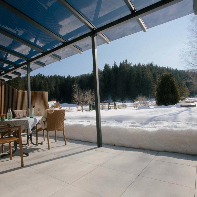 Forellenhof Appartements & Grossmutters Bungalow - Apartment mit Terrasse - 47