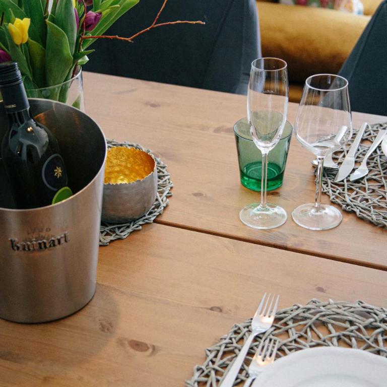 Forellenhof Appartements & Grossmutters Bungalow - Apartment mit Terrasse - 74