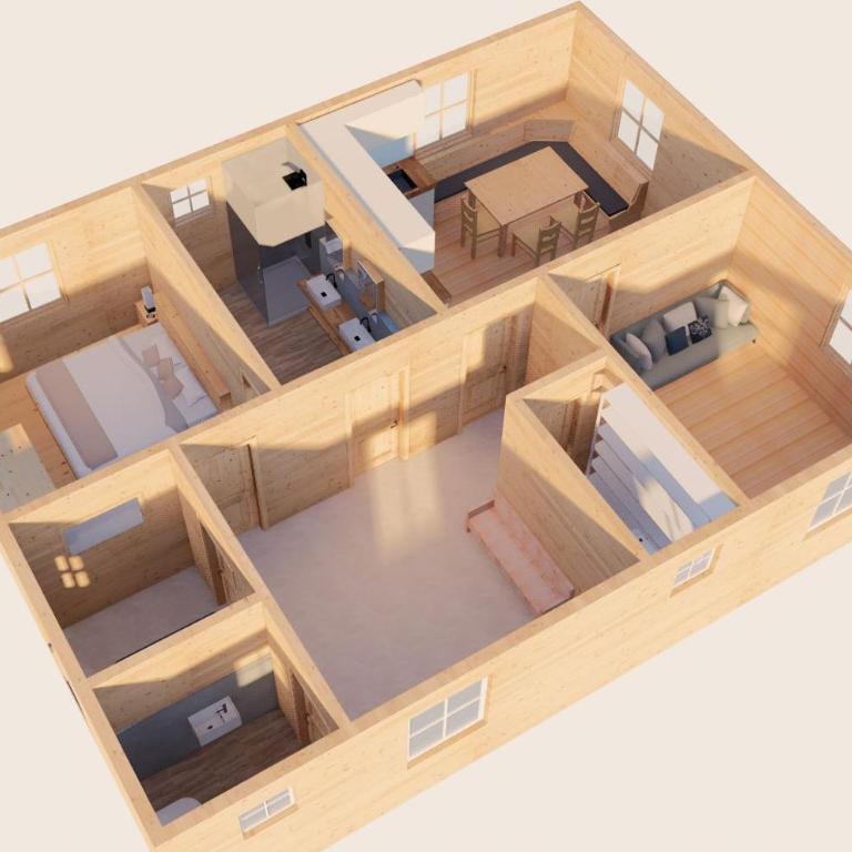 Ferienhaus Untergladner - Chalet mit 3 Schlafzimmern - 19
