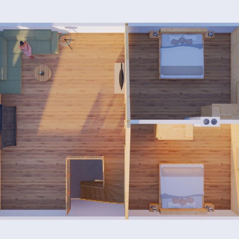 Ferienhaus Untergladner - Chalet mit 3 Schlafzimmern - 24