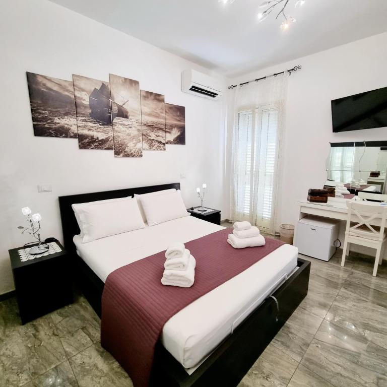 Albatros B&B Porto Cesareo - Camera Tripla con Bagno Privato - 12