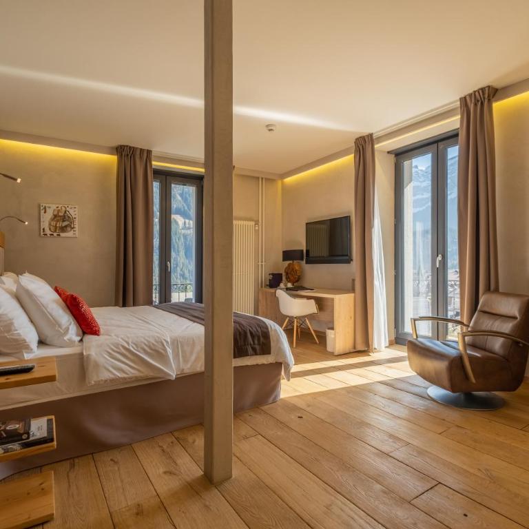 Hôtel National Resort & Spa - Chambre Deluxe avec Balcon - Vue sur Montagne - 4