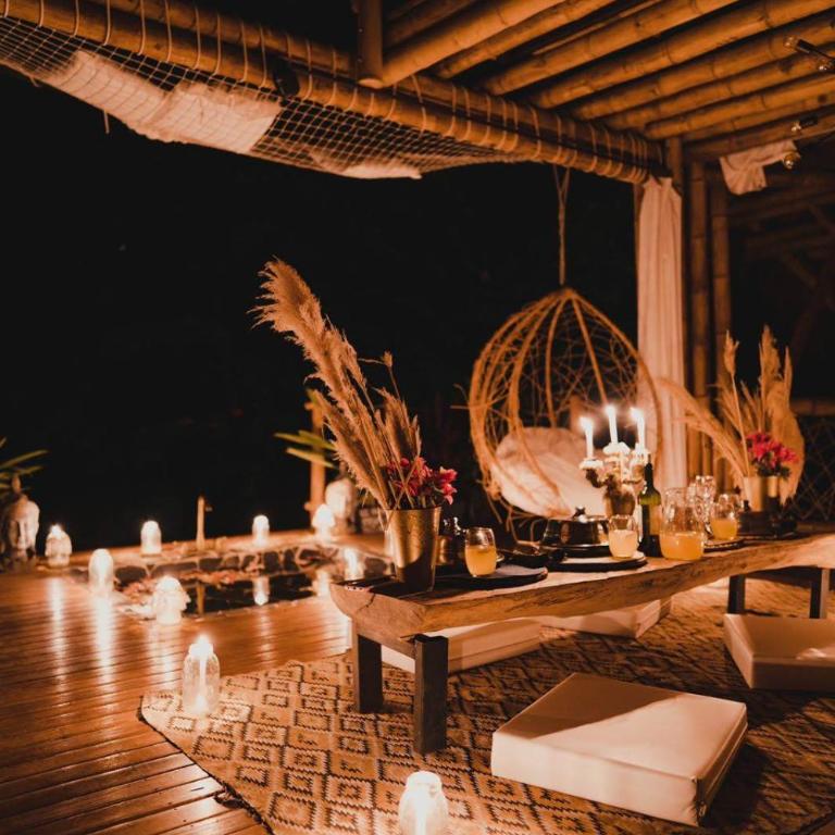 ATTRAVERSIAMO Bamboo House Boutique - Habitación Doble Deluxe - 2 camas - 9