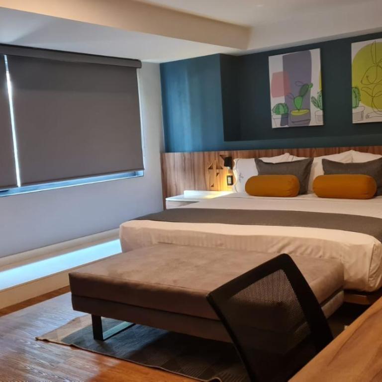 Hotel Flamencos Centro Histórico - Habitación Deluxe con cama extragrande - 5