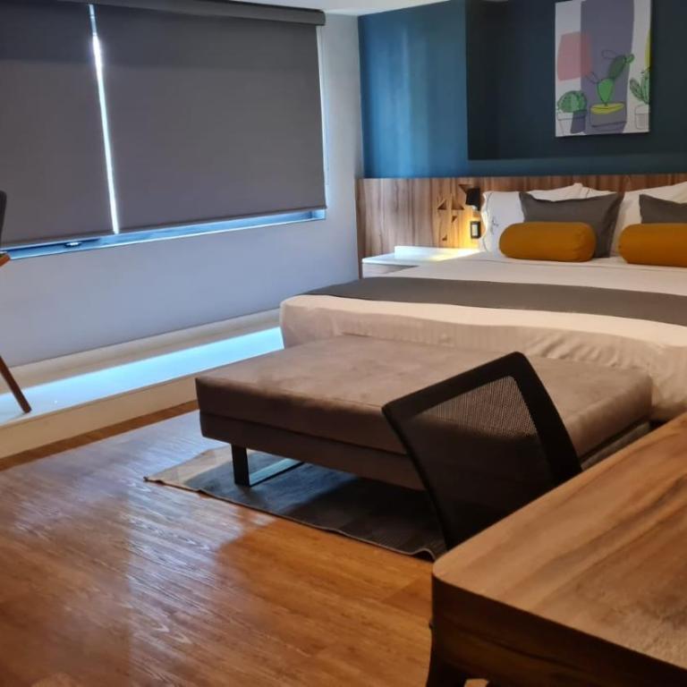 Hotel Flamencos Centro Histórico - Habitación Deluxe con cama extragrande - 4