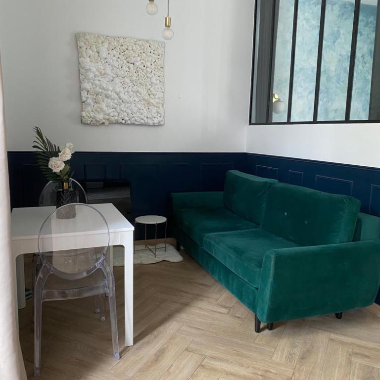 La Suite Dandy - Beau T2 -Terrasse, Parking gratuit, Climatisation - Appartamento con 1 Camera da Letto - 3