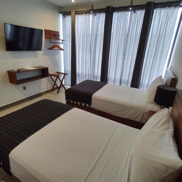 Hotel Muyu Tulum - Habitación Doble Deluxe - 2 camas - 6