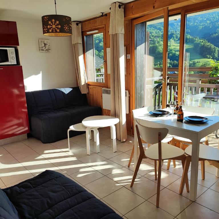 Studio & piscine intérieure, vue Mont D'Arbois - Appartement 1 Chambre - 2