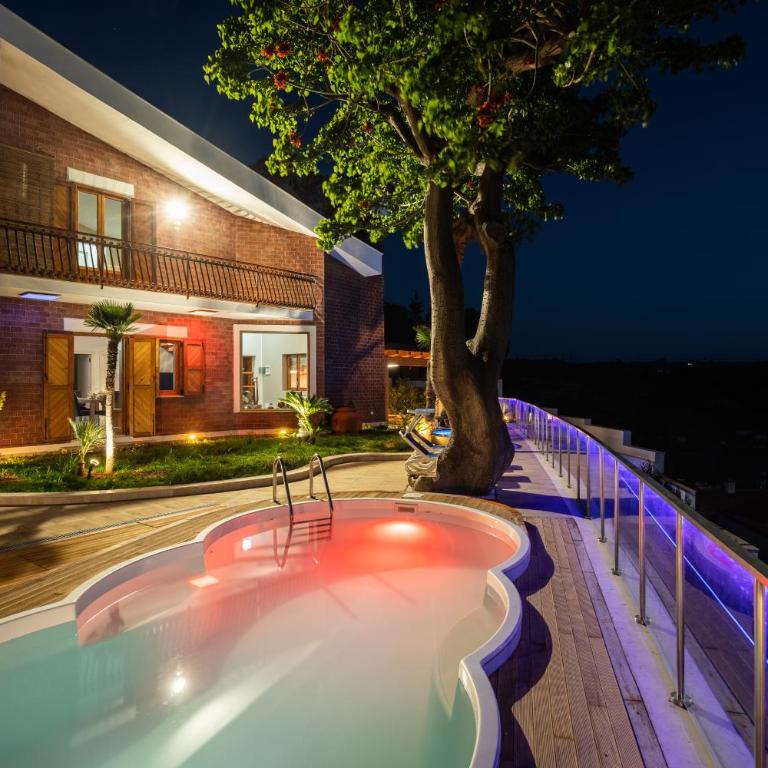 Villa vista mare con piscina riscaldata a Trappeto - Villa con 3 Camere da Letto - 23