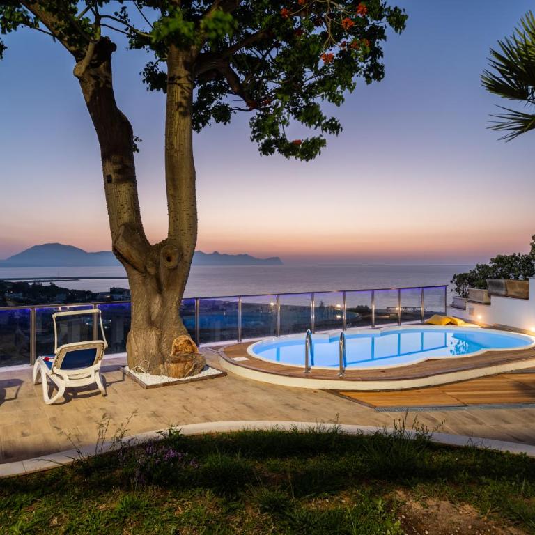 Villa vista mare con piscina riscaldata a Trappeto - Villa con 3 Camere da Letto - 26