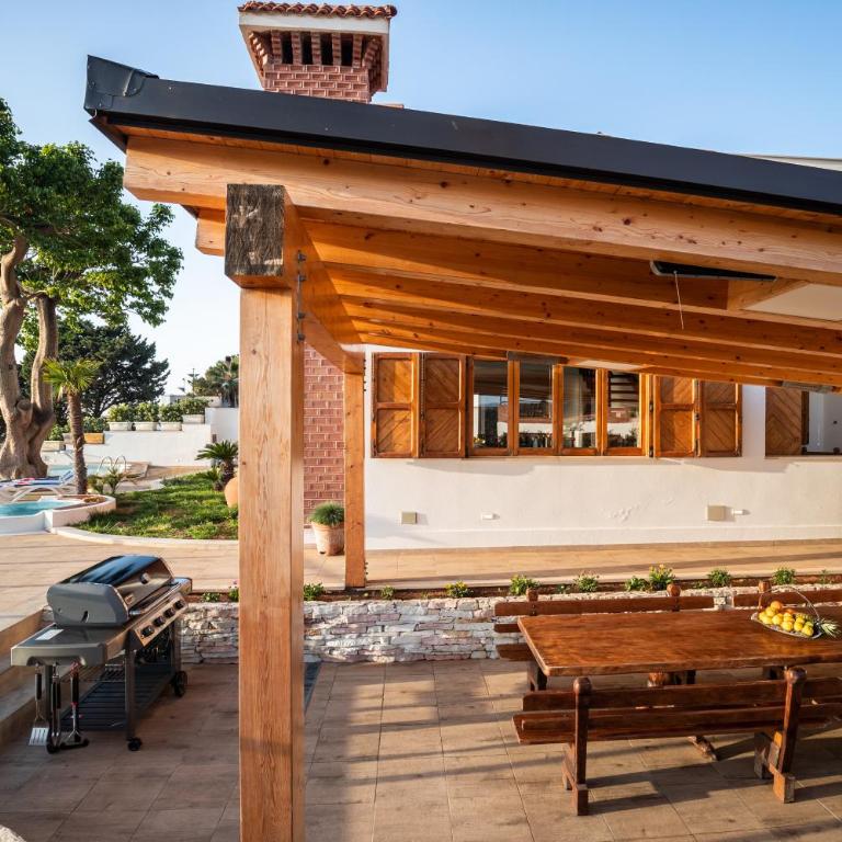 Villa vista mare con piscina riscaldata a Trappeto - Villa con 3 Camere da Letto - 33