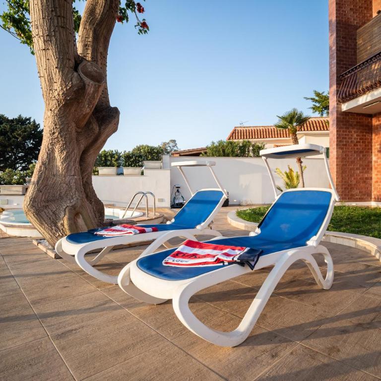 Villa vista mare con piscina riscaldata a Trappeto - Villa con 3 Camere da Letto - 39