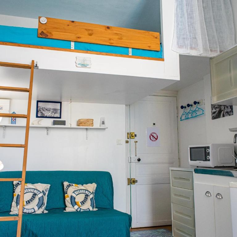 Studio cosy à 2 pas de la plage, proche commerces et animations - FR-1-197-448 - Estudio - 4