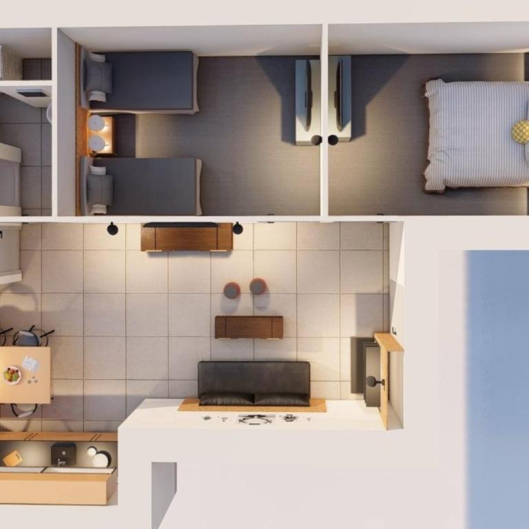 Centre Historique - FREE Parking - Self Checkin - WIFI - INDUSTRIEL - SLEEPNTRIPBEZIERS - Apartment mit 2 Schlafzimmern - 3