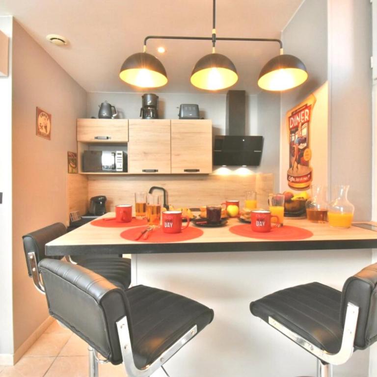Centre Historique - FREE Parking - Self Checkin - WIFI - INDUSTRIEL - SLEEPNTRIPBEZIERS - Apartment mit 2 Schlafzimmern - 9