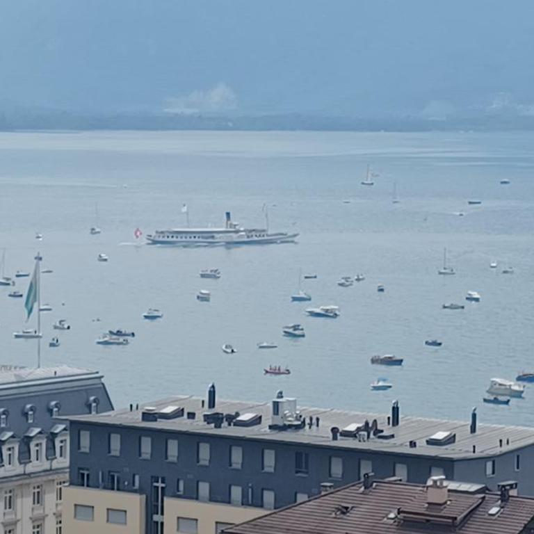 La plus belle vue du lac Léman - Doppelzimmer mit Seeblick - 5
