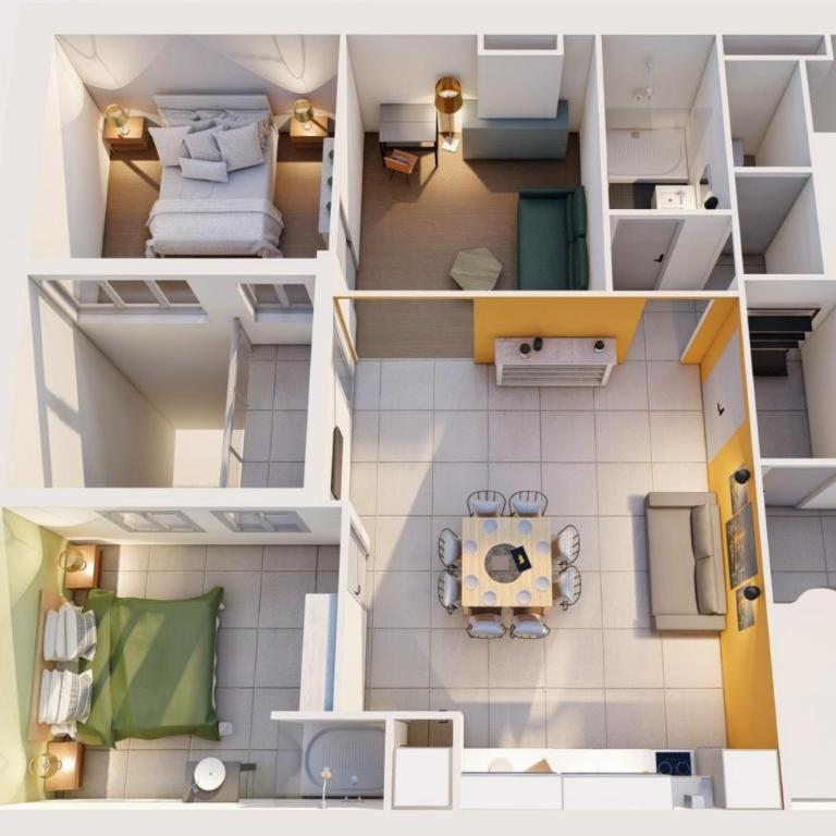 Centre Historique- FREE Parking-WIFI-CAMPAGNE CHIC- SLEEPNTRIPBEZIERS - Apartment mit 3 Schlafzimmern - 3