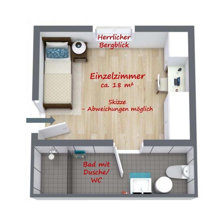 Haus Alpenrose - Camera Singola - 6