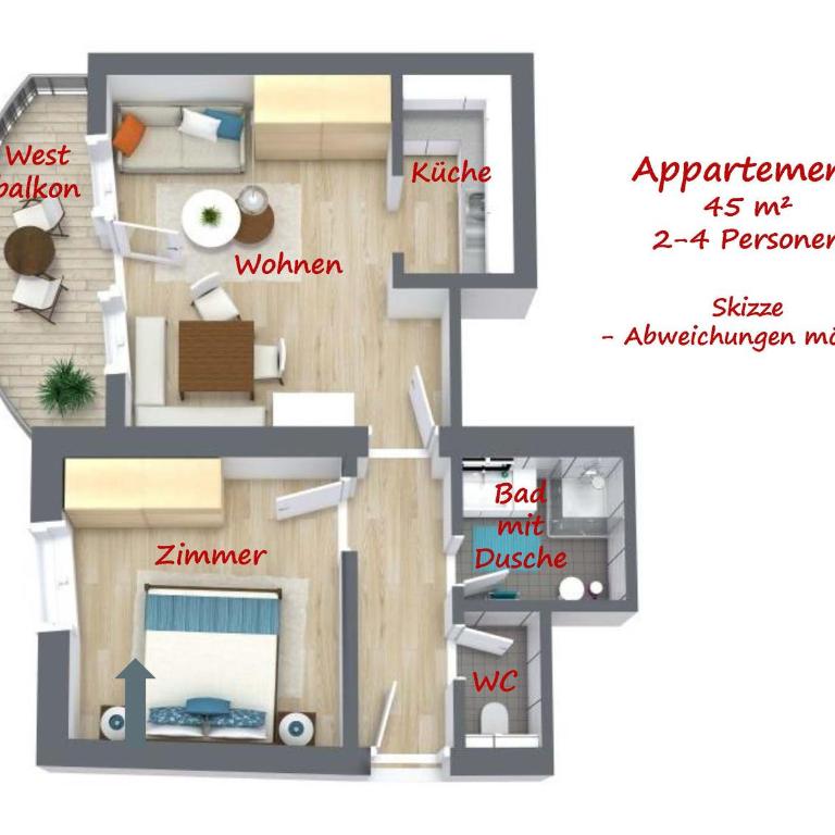 Haus Alpenrose - Appartamento con Balcone - 17