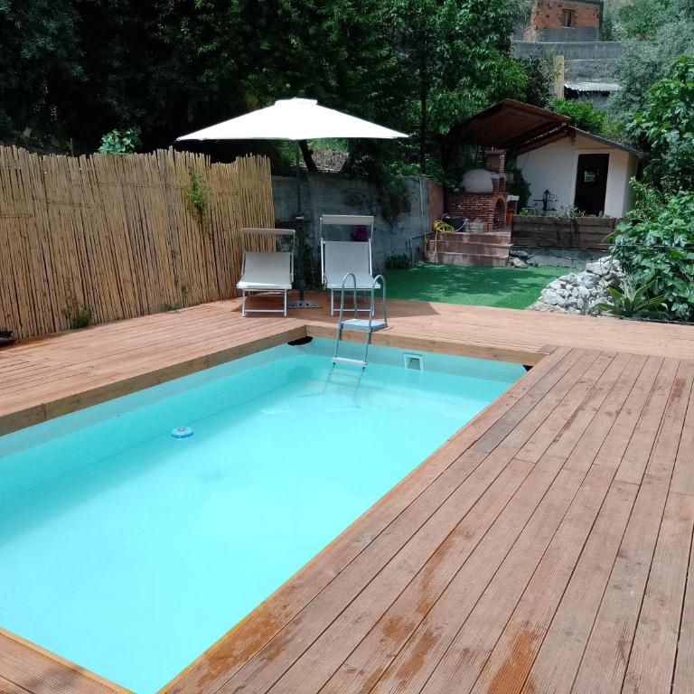 Flat with panoramic terrace and private pool mt5x3 - One-Bedroom Apartment - 41
