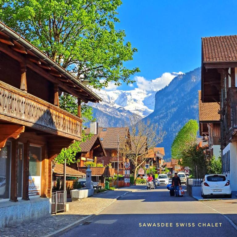Sawasdee Swiss Chalet Wilderswil - Apartment mit 3 Schlafzimmern - 59