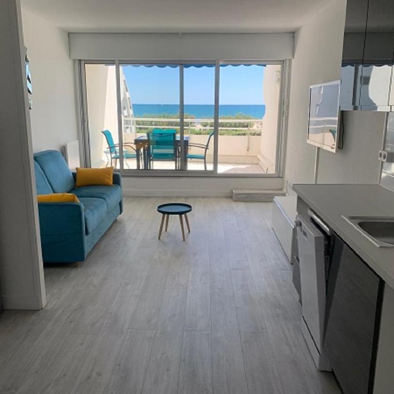 Vittoria Immobilier 8 - REGLEMENT SUR PLACE - chèques vacances acceptés - Studio with Sea View - 3