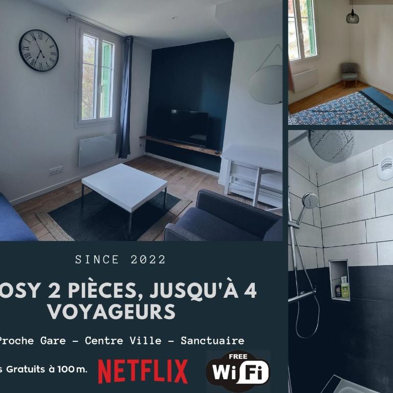 T2 Cosy proche Gare et Centre Ville - Parking Gratuit à proximité - Appartement 1 Chambre - 49