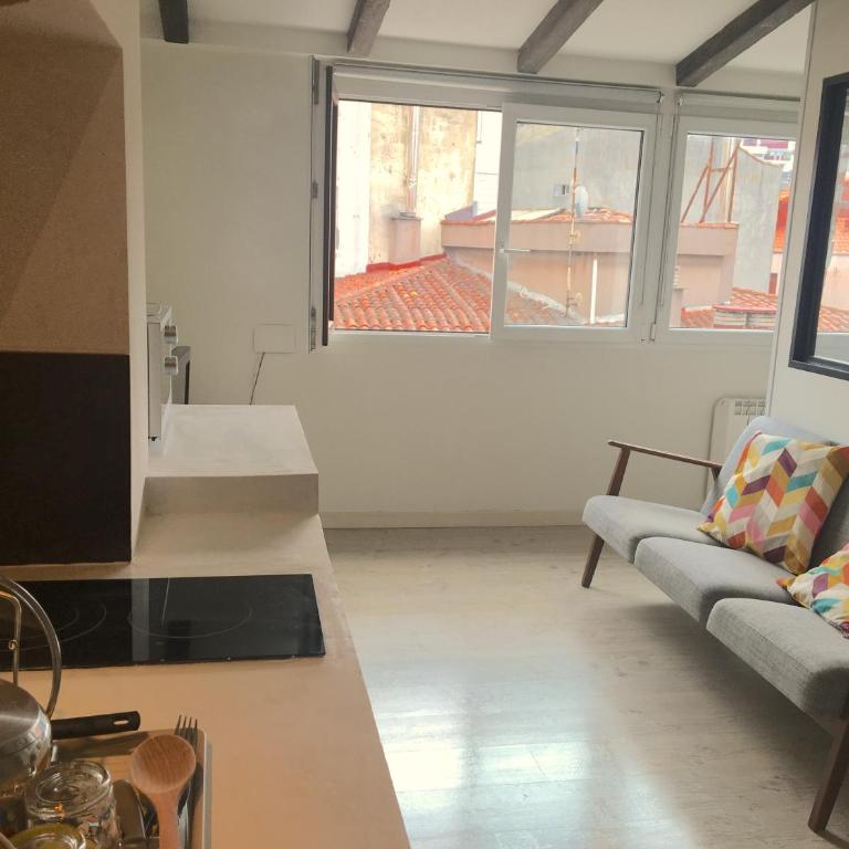 Acogedor Ático Centro de Gijón, VUT 5419 AS - Apartamento de 1 dormitorio - 6