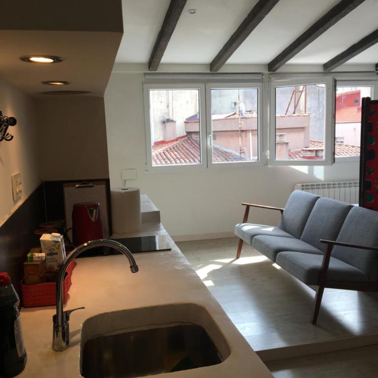 Acogedor Ático Centro de Gijón, VUT 5419 AS - Apartamento de 1 dormitorio - 1