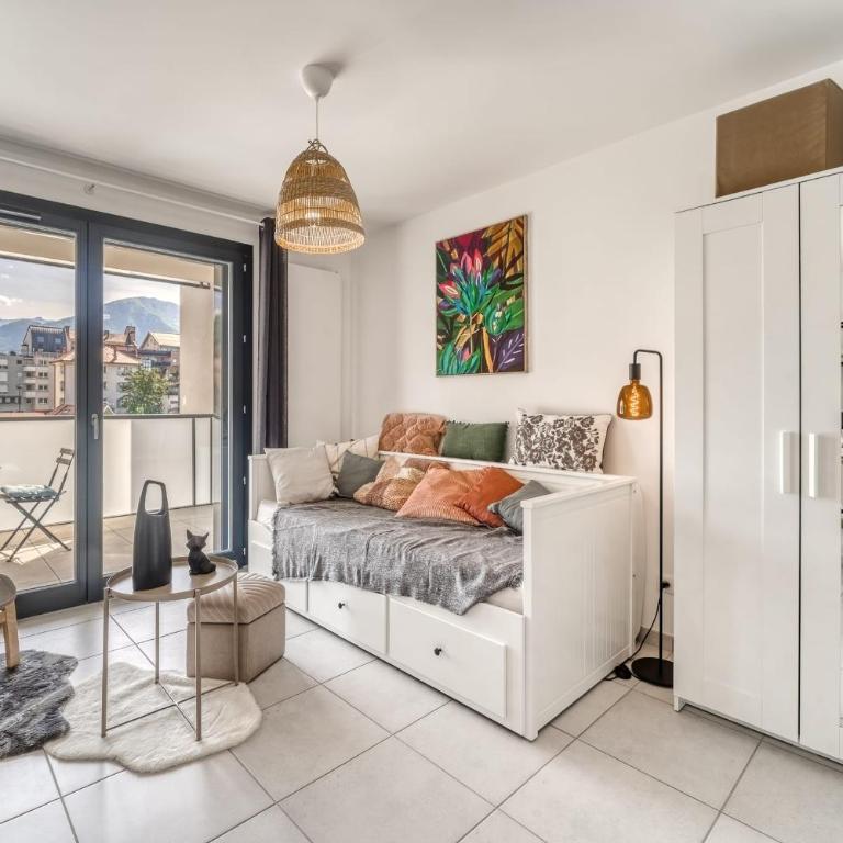 Emergence - Beautiful studio for 2 people balcony and garage - Apartment - 6