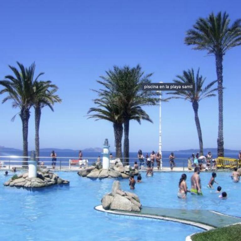 Samil Apartment, primera línea de playa con Wifi y Garaje - Apartamento de 1 dormitorio - 7