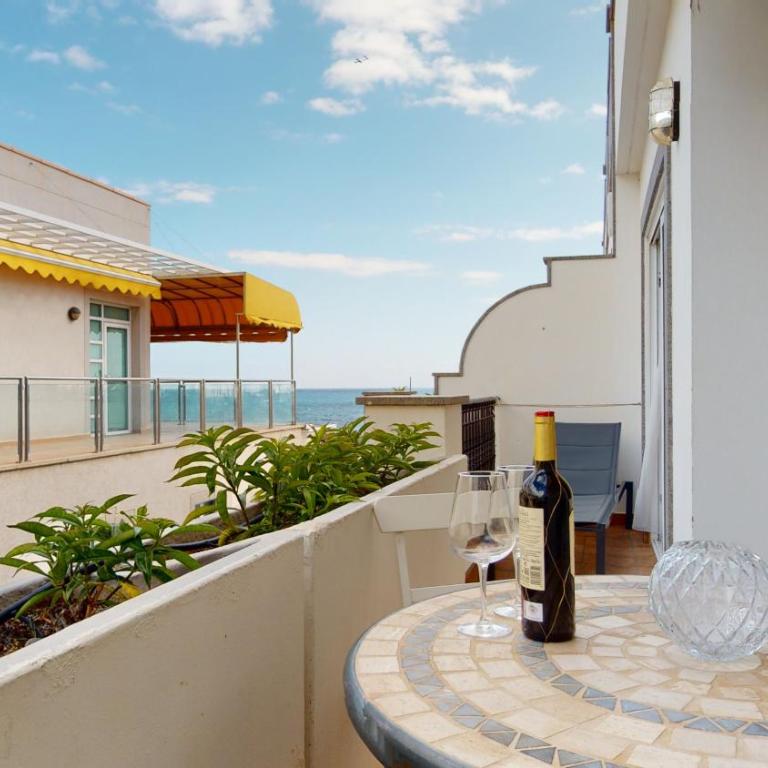 schöne Wohnung direkt am Meer mit Meerblick, WLAN - Apartamento de 1 dormitorio - 16
