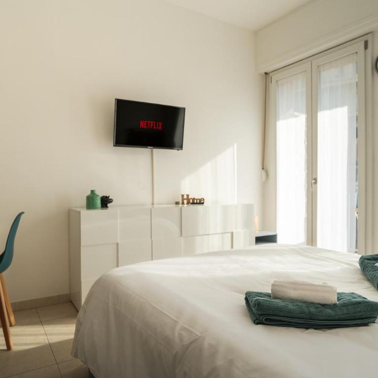 PORTA SUSA - CENTRO Parcheggio gratis a 10min, AC e WiFi - Estudio con terraza - 6