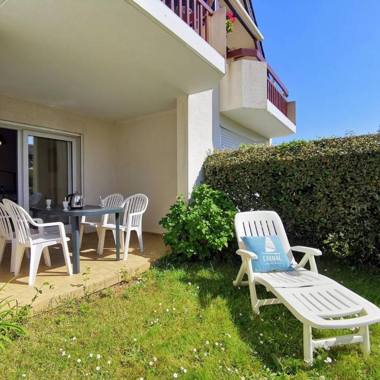 Carnac - Appartement 2 pièces avec terrasse, piscine et parking privé, à 400m de la plage. - FR-1-477-123 - Appartamento (4 Adulti) - 1