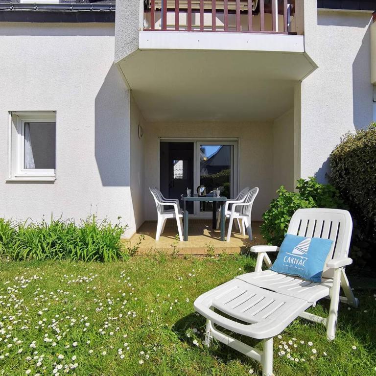 Carnac - Appartement 2 pièces avec terrasse, piscine et parking privé, à 400m de la plage. - FR-1-477-123 - Appartamento (4 Adulti) - 11