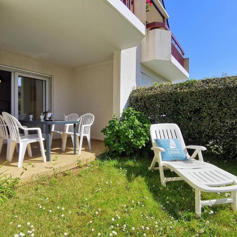 Carnac - Appartement 2 pièces avec terrasse, piscine et parking privé, à 400m de la plage. - FR-1-477-123 - Appartamento (4 Adulti) - 12