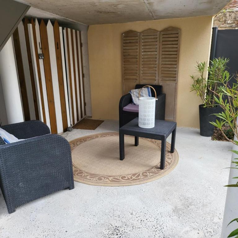 T2 terrasse de charme à Rochebonne 400 m plage - Apartamento con vistas al jardín - 29