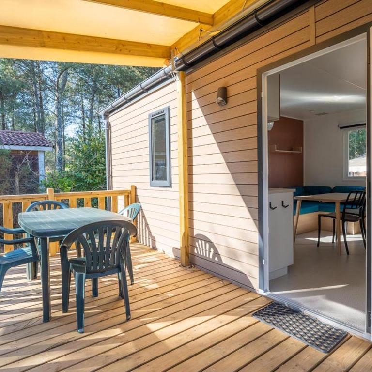 Camping Nature L'Airial - Mobile Home 2 Chambres New Age - 1