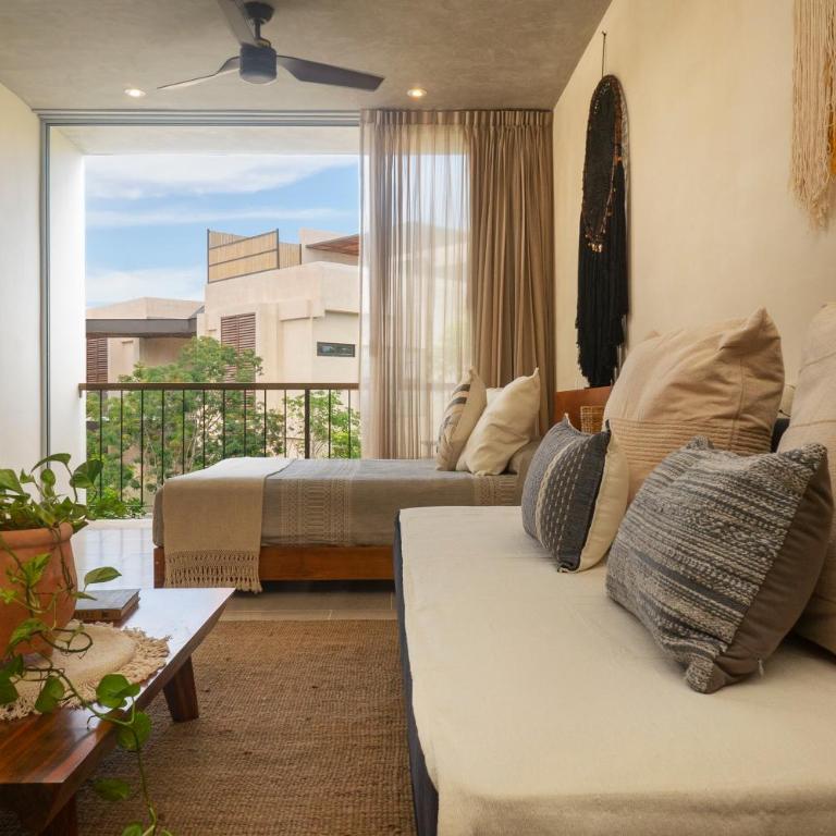 Private Rooftop Studio with Pool - Tulum La Veleta - A307 - Apartamento de 1 dormitorio - 4