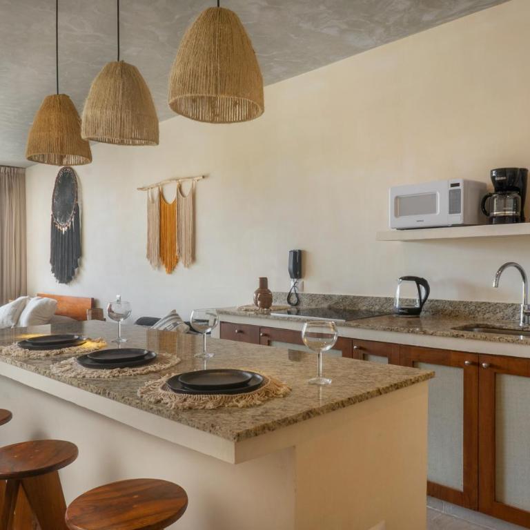 Private Rooftop Studio with Pool - Tulum La Veleta - A307 - Apartamento de 1 dormitorio - 7