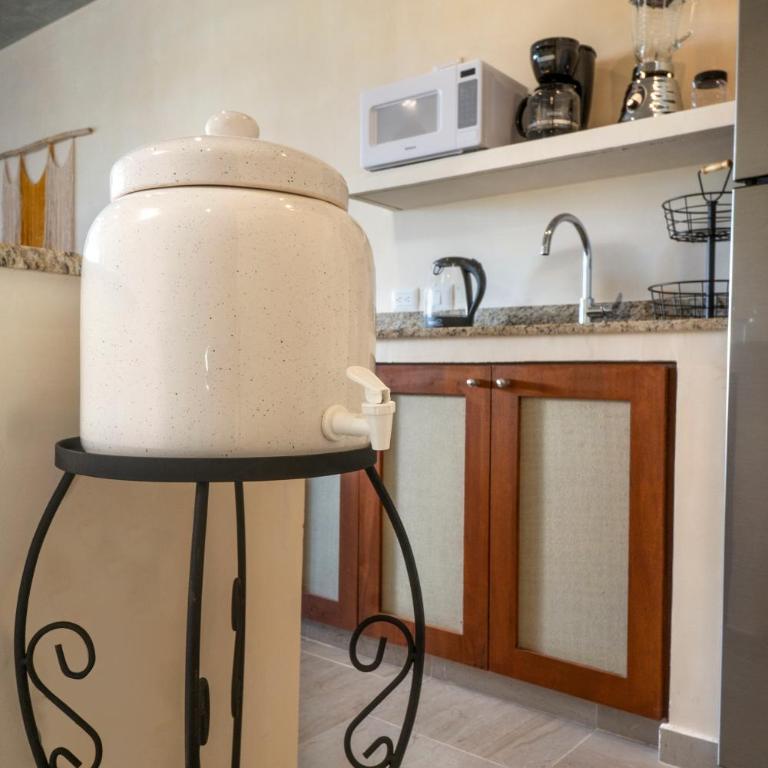 Private Rooftop Studio with Pool - Tulum La Veleta - A307 - Apartamento de 1 dormitorio - 25