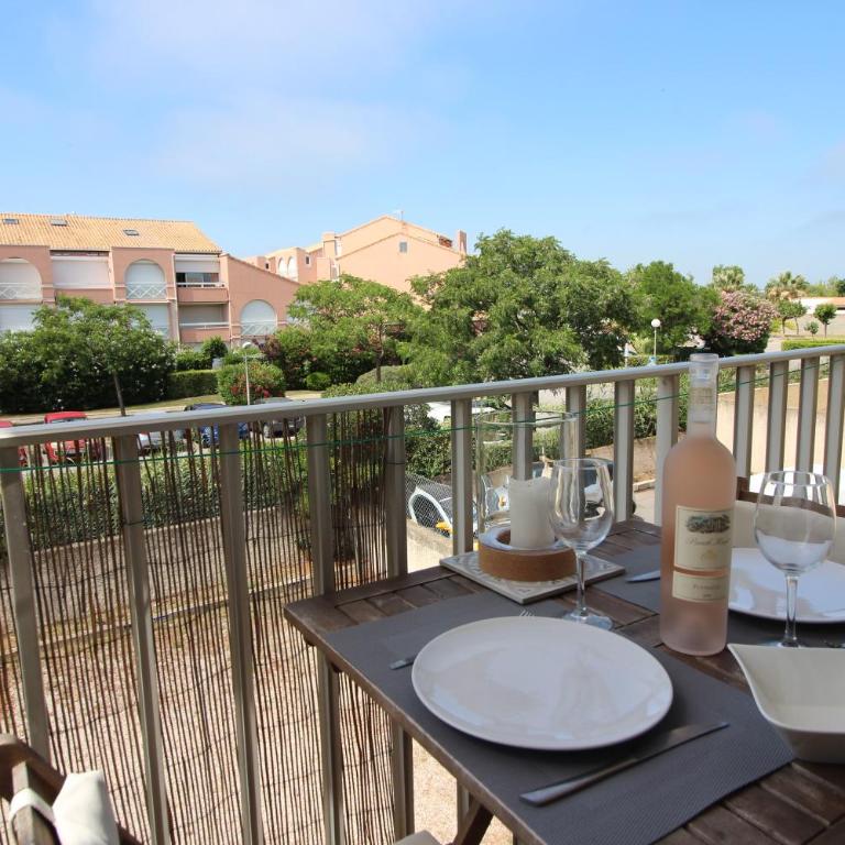 Studio climatisé tout confort à 2 pas de la mer avec parking privé - Appartement 1 Chambre - 1